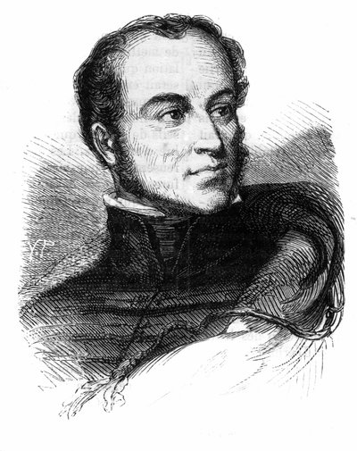 Portrait de Charles Nicolas Fabvier général, ambassadeur et député français. (1782-1855) - Unknown artist
