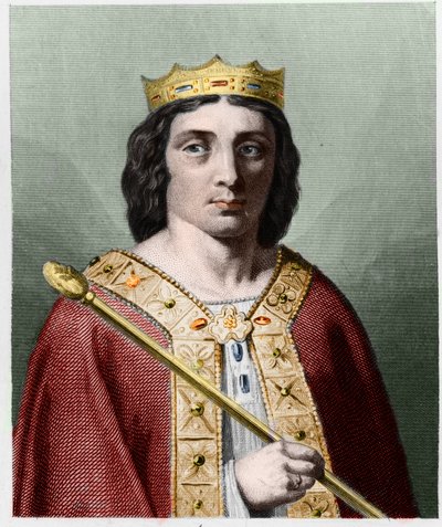 Portrait de Childéric II (v. 653 - 675), roi d