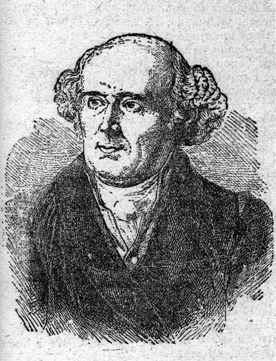 Portrait de Christian Hahnemann (1755 - 1843), médecin fondateur de l