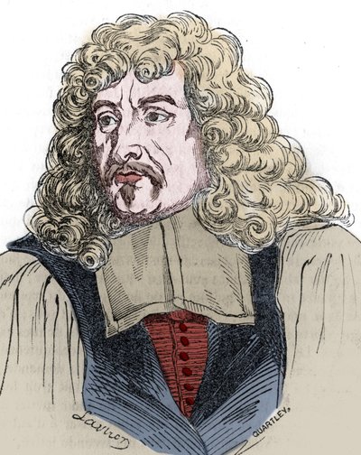 Portrait de Claude Ballin (1615-1678) orfèvre du règne de Louis XIV. - Unknown artist