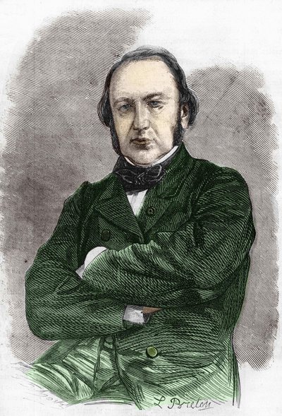 Portrait de Claude Bernard (1813-1878), physiologiste français - Unknown artist