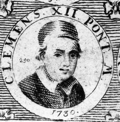 Portrait de Clément XII (1652 - 1740) - Unknown artist