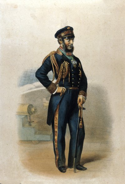 Portrait du comte Carlo di Persano Pellion (1806-1883), patriote de l