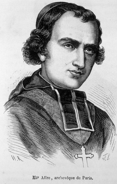 Portrait de Denys Auguste Affre (1793-1848), archevêque de Paris - Unknown artist