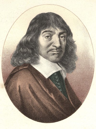 Portrait de Descartes - Unknown artist