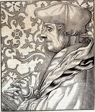 Portrait de Didier Erasme - Unknown