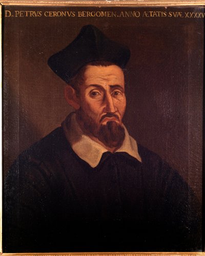 Portrait de Domenico Pietro Ceron, théoricien de la musique, chanteur et prêtre italien - Unknown artist