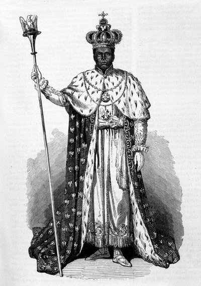 Portrait de Faustin Soulouque (1782-1867) dit Faustin I, Empereur d