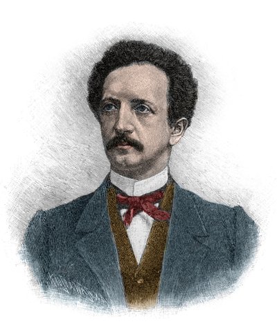 Portrait de Ferdinand Johann Gottlieb Lassalle (1825-1864) juriste allemand, philosophe et activiste politique socialiste - gravure - Unknown artist