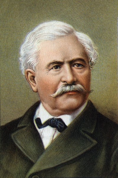 Portrait de Ferdinand de Lesseps (1805-1894), diplomate et entrepreneur français. - Unknown Artist