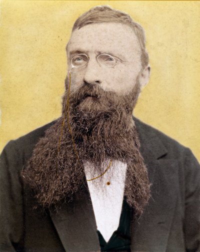 Portrait de François Auguste René Rodin - Sculpteur français - photographie vers 1885 - Unknown artist