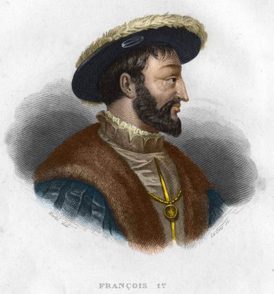 Portrait de François Ier (1494 - 1547) roi de France - Unknown artist
