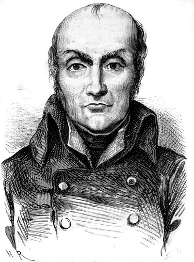 Portrait de François Nicolas Appert, inventeur de la boîte de conserve - dans «Les merveilles de l