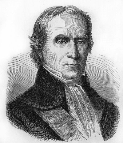 Portrait de François Barbé-Marbois (1745-1837). Consul aux États-Unis puis intendant à Saint-Domingue. Gravure de 1866 - Unknown artist