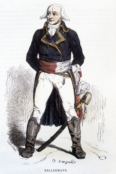 Portrait de François Christophe Kellerman - gravure - Unknown artist