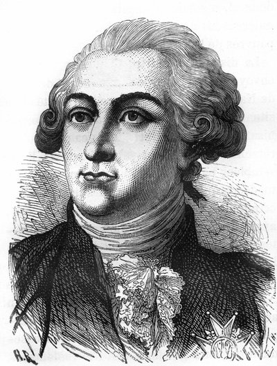 Portrait de François Claude Amour, Marquis de Bouillé (1739-1800), Général français. - Unknown artist