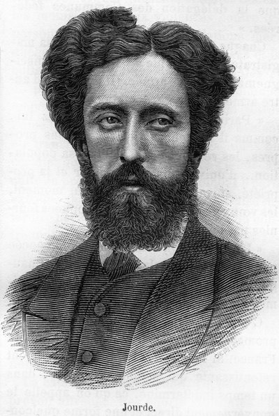 Portrait de François Jourde, révolutionnaire français 1843-1893 - Unknown artist