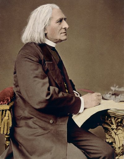 Portrait de Franz Liszt (1811-1886), compositeur, pianiste et chef d