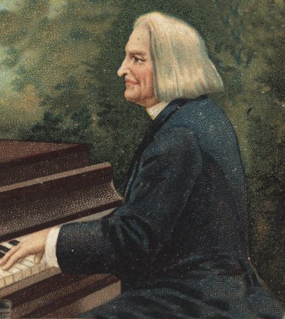 Portrait de Franz Liszt (1811-1886), compositeur et pianiste hongrois. - Unknown artist
