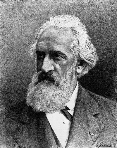 Portrait de Friedrich von Flotow (1812-1883) compositeur allemand. - Unknown artist