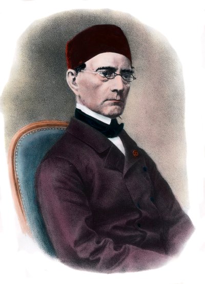 Portrait de Gabriel Lamé (1795-1870) Mathématicien Gravure du 19e siècle Collection privée - Unknown artist