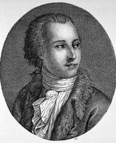 Portrait de Gaetano Filangieri (1752 - 1788), philosophe et avocat italien - Unknown artist