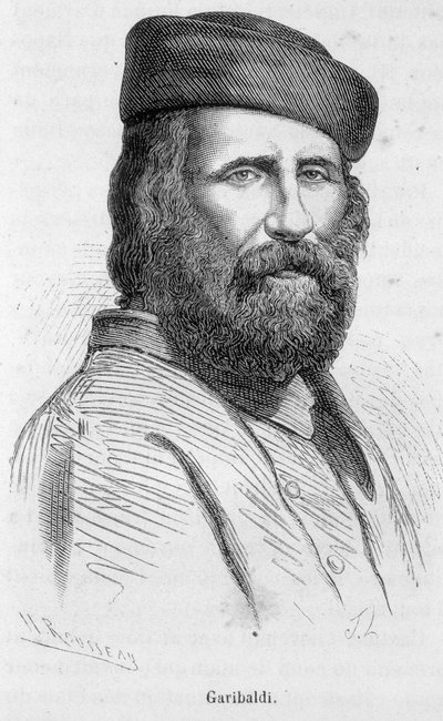 Portrait de Garibaldi (1807 - 1882) - Unknown artist