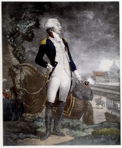 Portrait du général La Fayette - Unknown artist