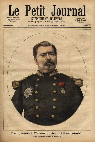 Portrait du général Léopold Davout, duc d