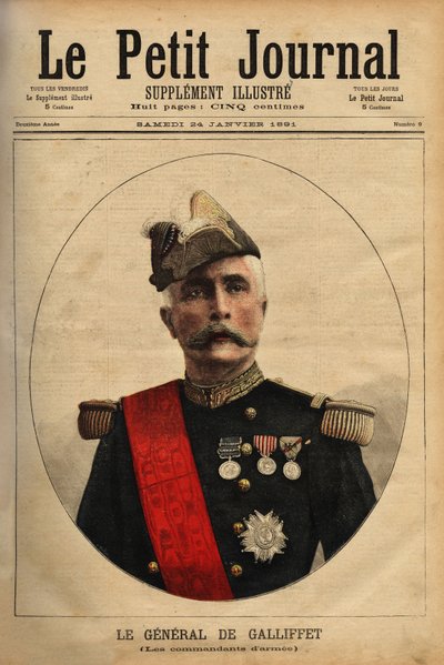 Portrait du général marquis Gaston de Galliffet, commandant de l