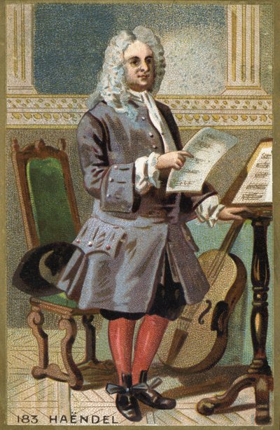 Portrait de George Frederick Handel - Unknown artist
