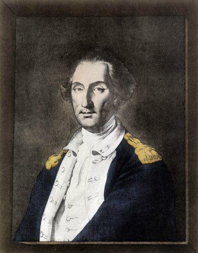 Portrait de George Washington (1732 - 1799) - Unknown artist