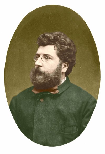 Portrait de Georges Bizet (1838 - 1875). - Unknown artist