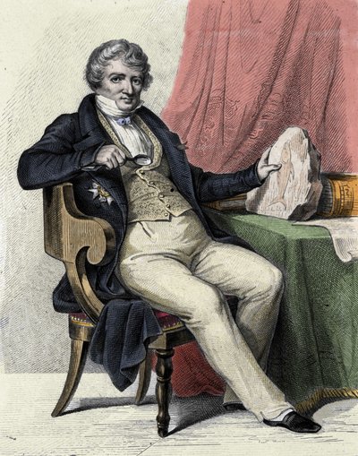 Portrait de Georges Cuvier - Unknown artist