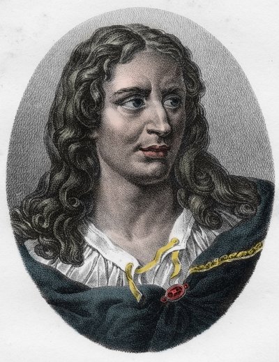 Portrait de Gérard (Girard) Audran (1640-1703) graveur anglais - Unknown artist