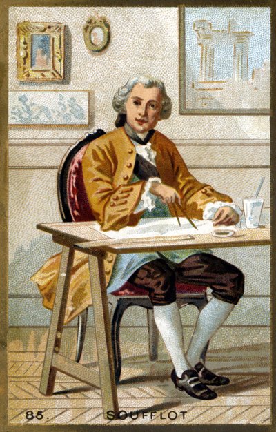 Portrait de Germain Soufflot (1713 - 1780), architecte français - Unknown artist