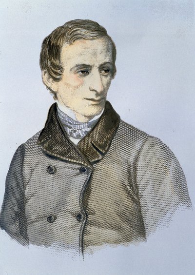 Portrait de Giacomo Leopardi (1798 - 1837) - Unknown artist