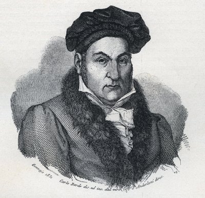 Portrait de Giandomenico Romagnosi (1761-1835), philosophe et avocat italien - Unknown artist
