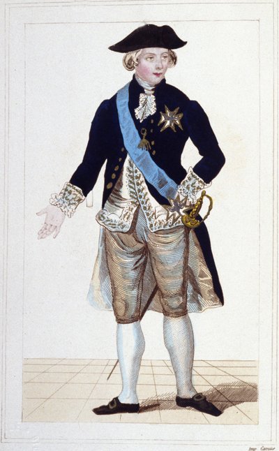Portrait de Gilbert Mottier, Marquis de La Fayette (1757-1834). - Unknown artist