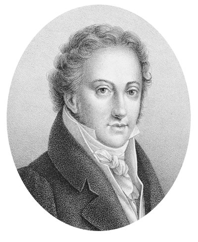 Portrait de Gioacchino Rossini (1792-1868) compositeur italien - Unknown artist