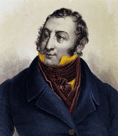 Portrait de Gioacchino Rossini (1792-1868), gravure 19e siècle - Unknown artist