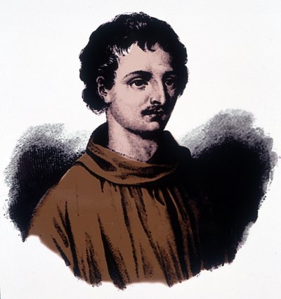 Portrait de Giordano Bruno (1548 - 1600) - Unknown artist