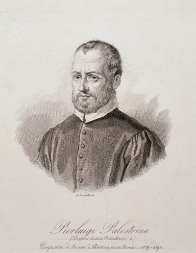 Portrait de Giovanni Pierluigi da Palestrina - Unknown artist
