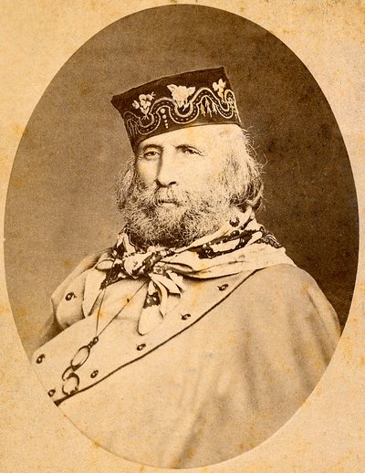 Portrait de Giuseppe Garibaldi (1807-1882) 1875. - Unknown artist