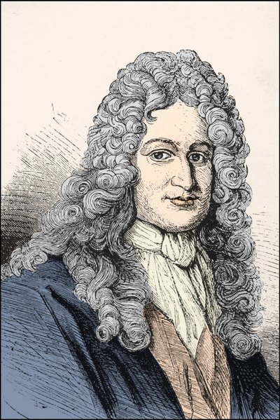 Portrait de Gottfried Wilhelm Leibniz (1646-1716), philosophe allemand. - Unknown artist