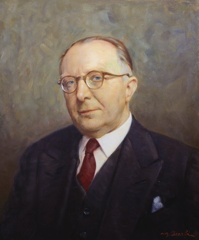 Portrait de Guido Ucelli, fondateur du musée national des sciences et technologies Leonardo da Vinci à Milan - Unknown artist