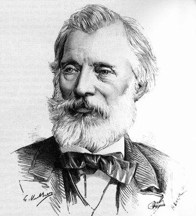 Portrait de Gustave Bertinot (1822-1888) graveur d