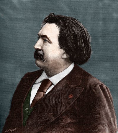 Portrait de Gustave Doré (1832-1883), peintre et dessinateur français - Unknown artist