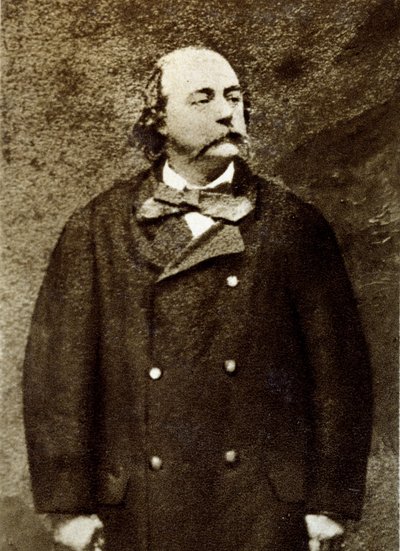 Portrait de Gustave Flaubert (1821-1880), écrivain français. - Unknown artist