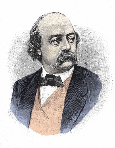 Portrait de Gustave Flaubert (1821 - 1880). - Unknown artist